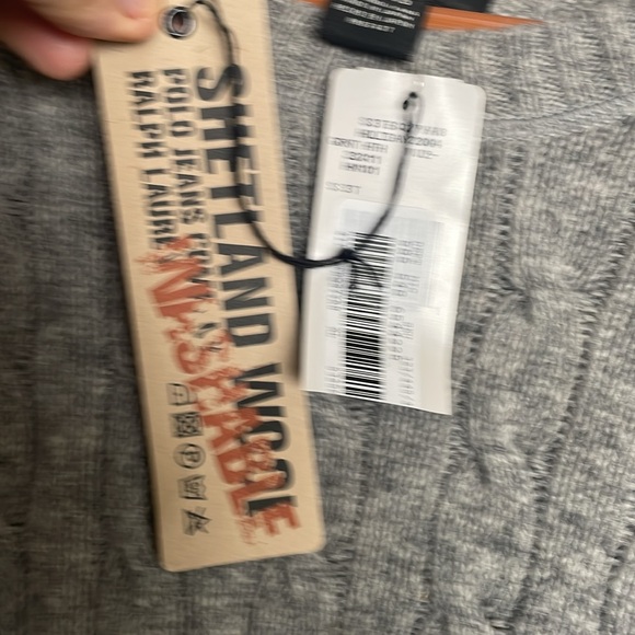 NWT - Ralph Lauren Polo Jeans Co, Cable Knit sweater - Picture 3 of 6